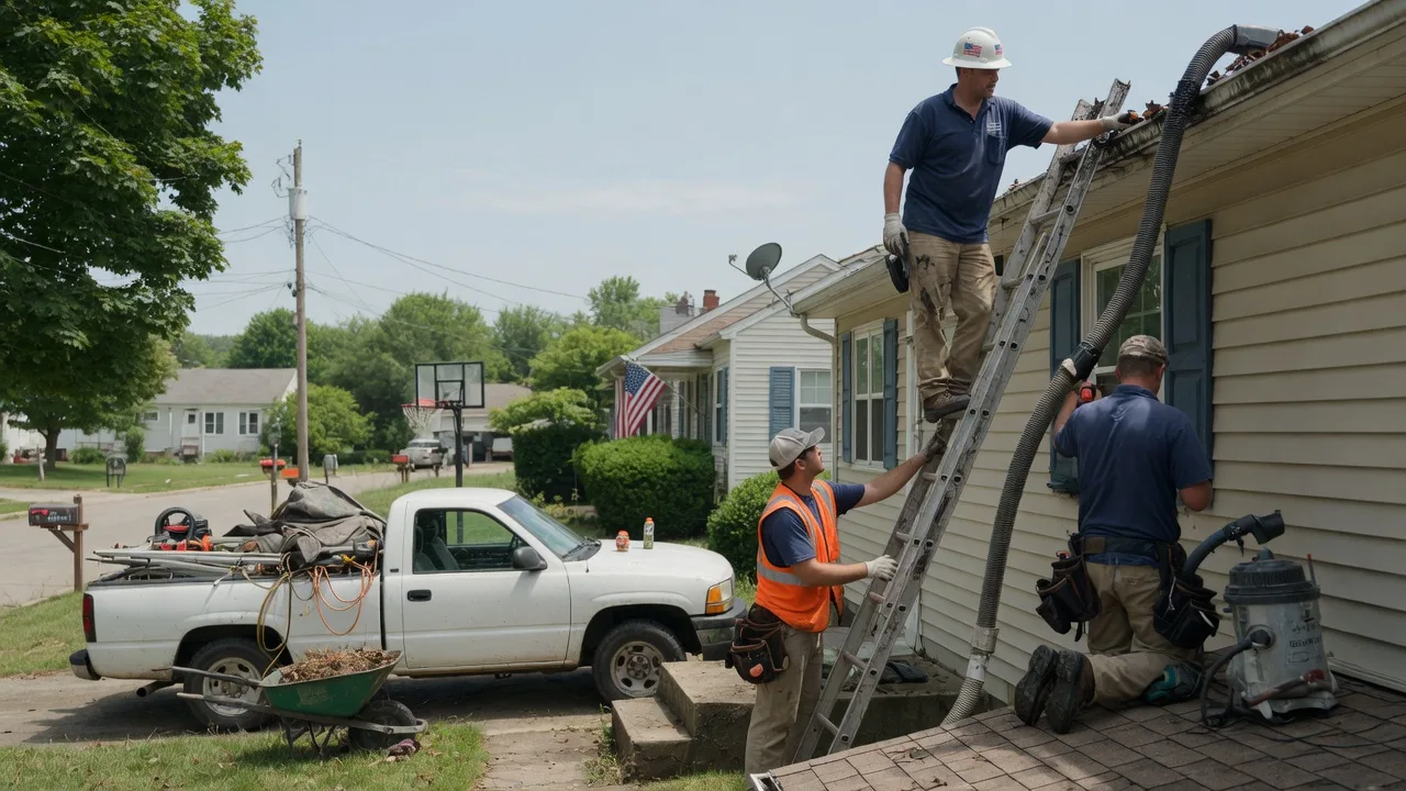 Gutter Installation in Ossian, IN near me